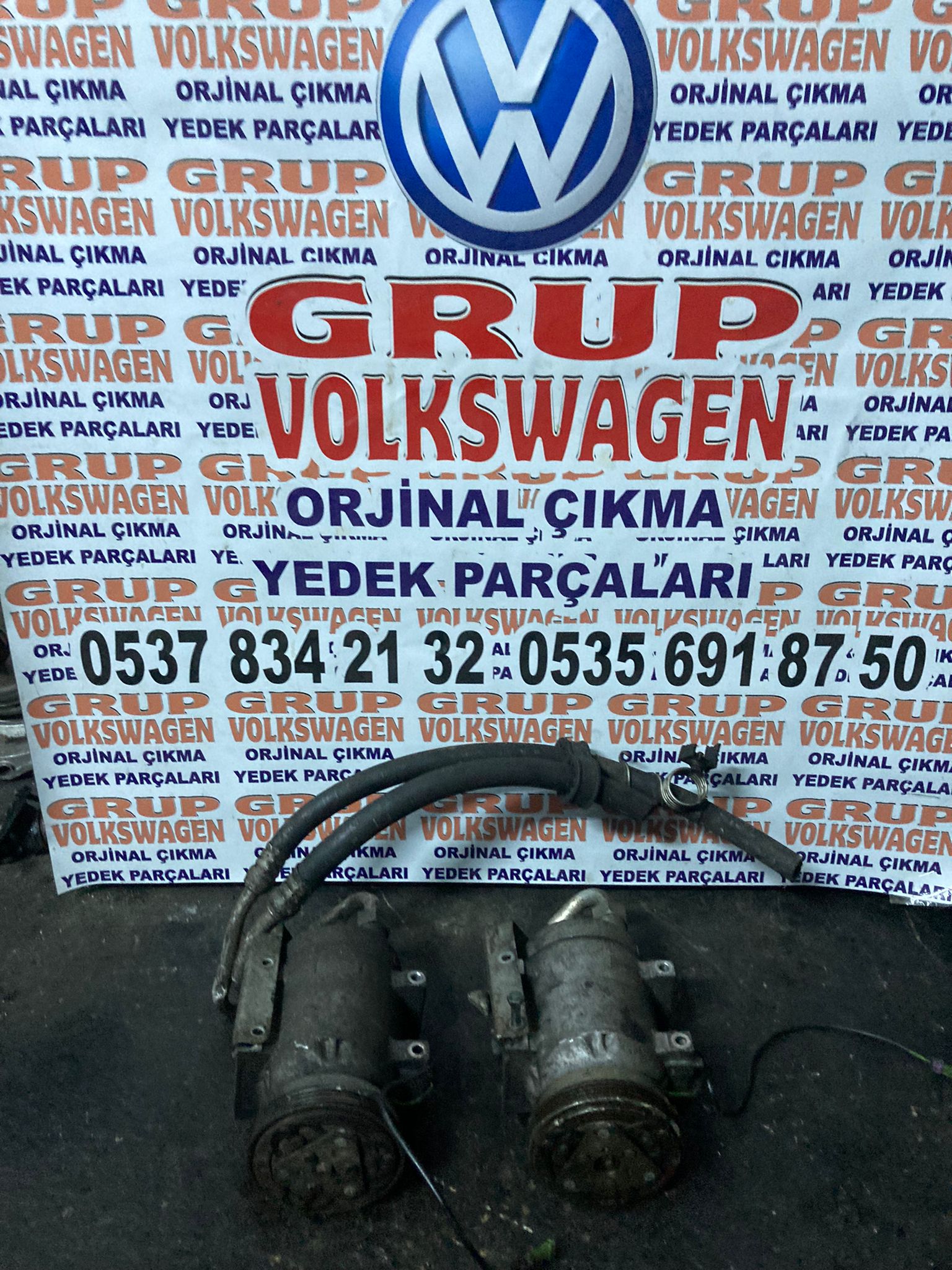 audi a4 cıkma orjinal klima komporosör