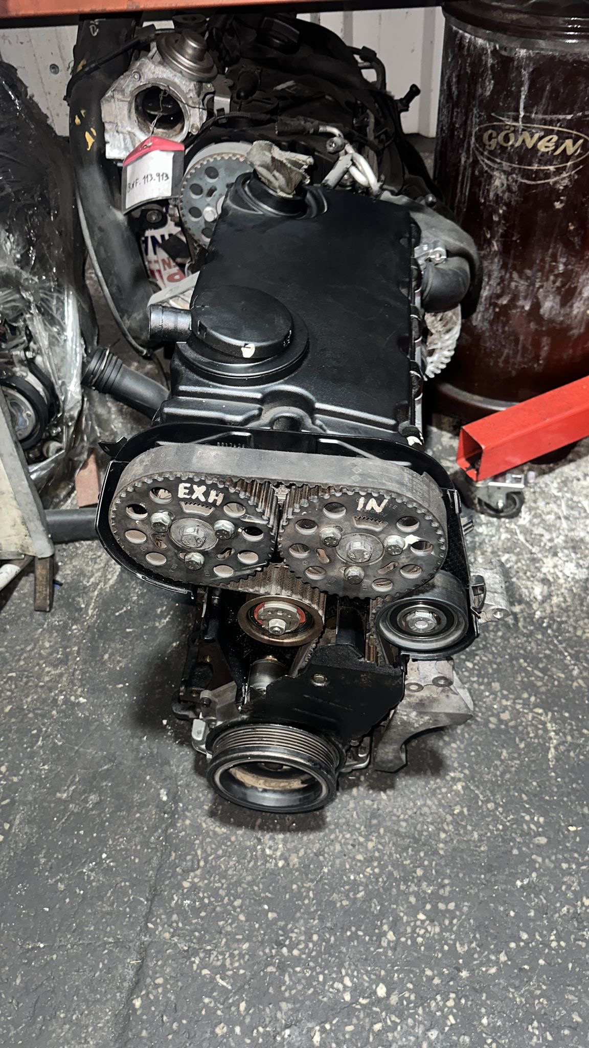 Audi a6 2.0 TDI bre motor çıkma orijinal