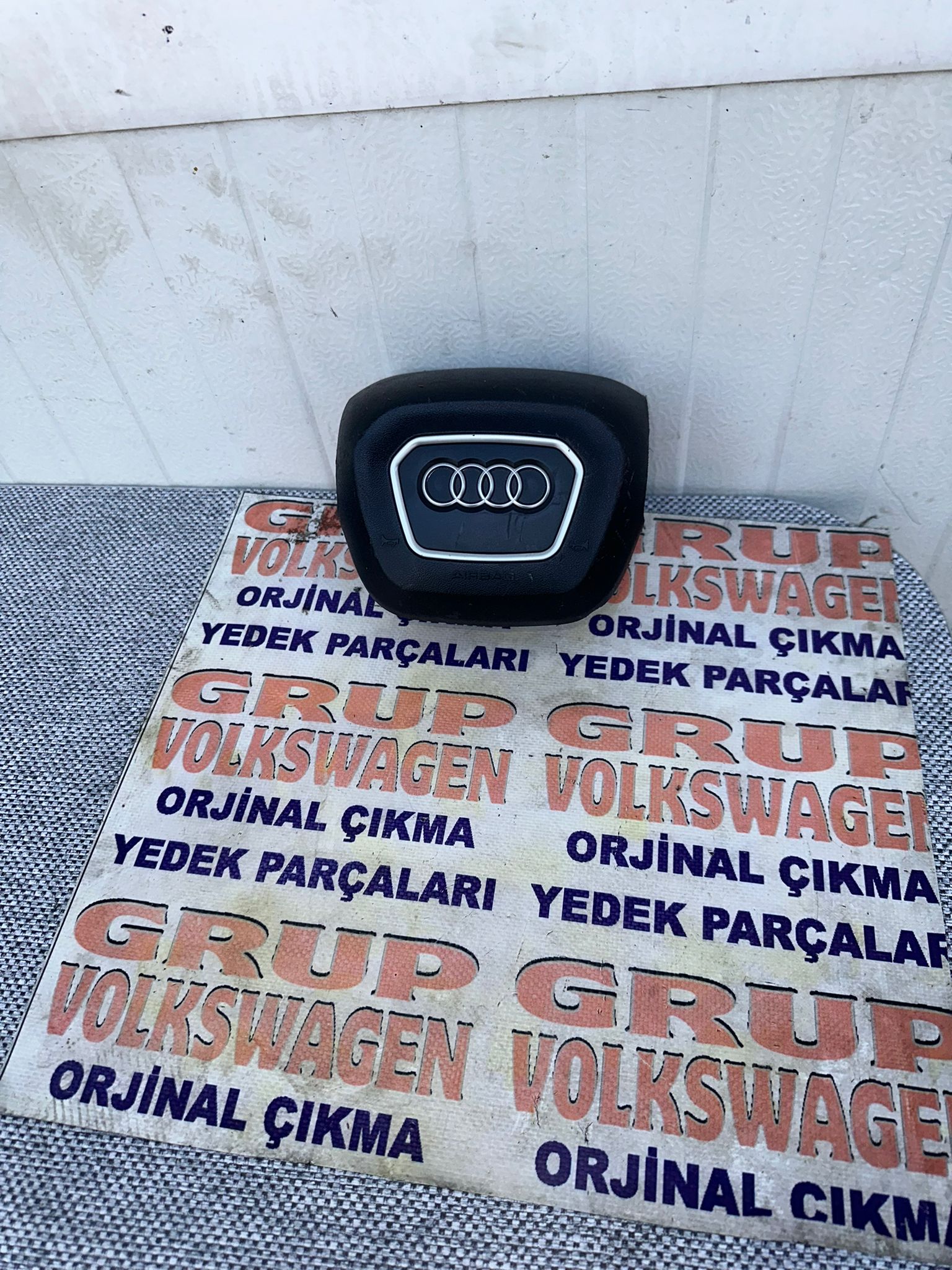 audi a6 cıkma orjinal direksiyon egirbag