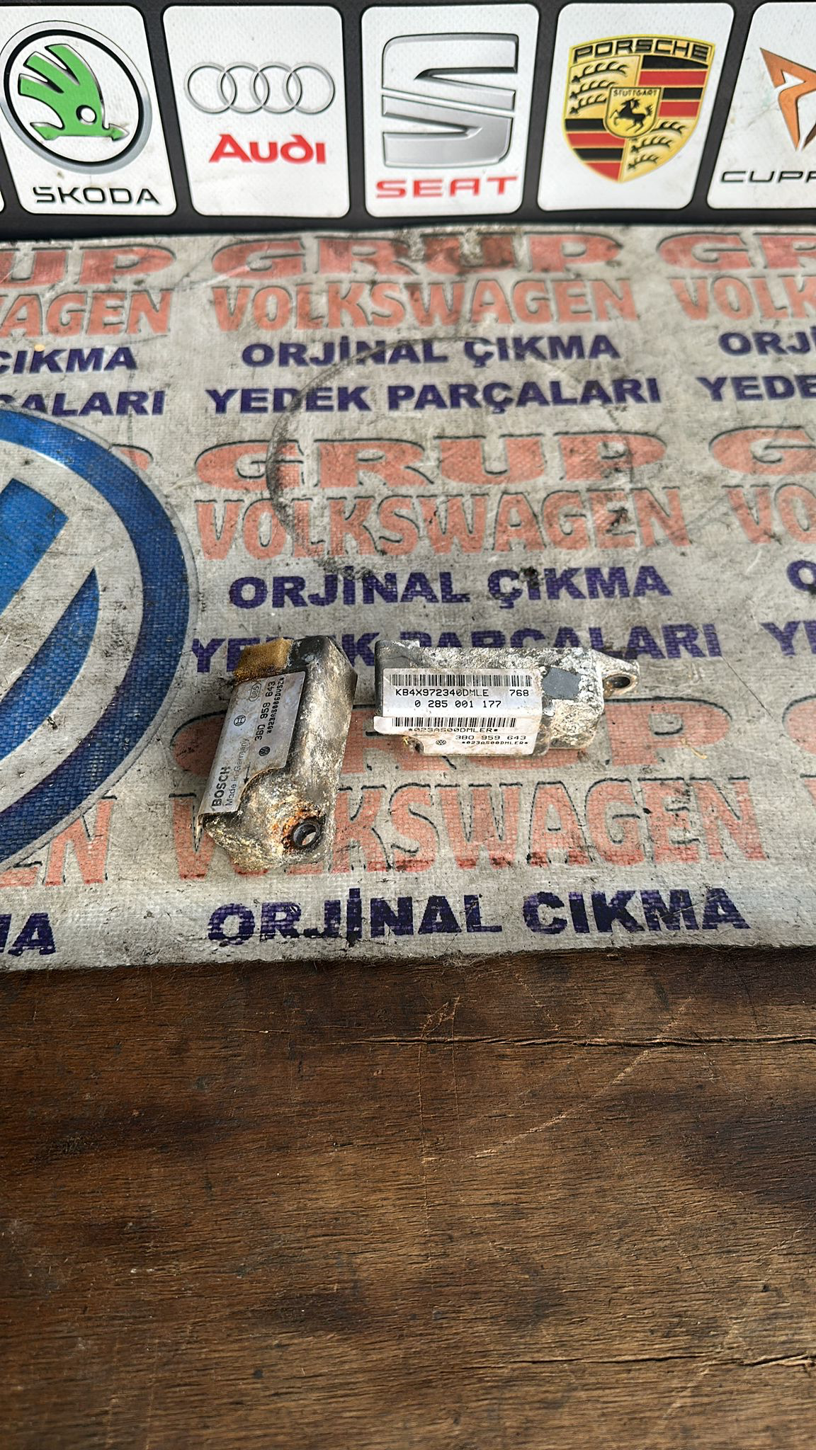 Passat b5 egirbek darbe sensörü çıkma orijinal