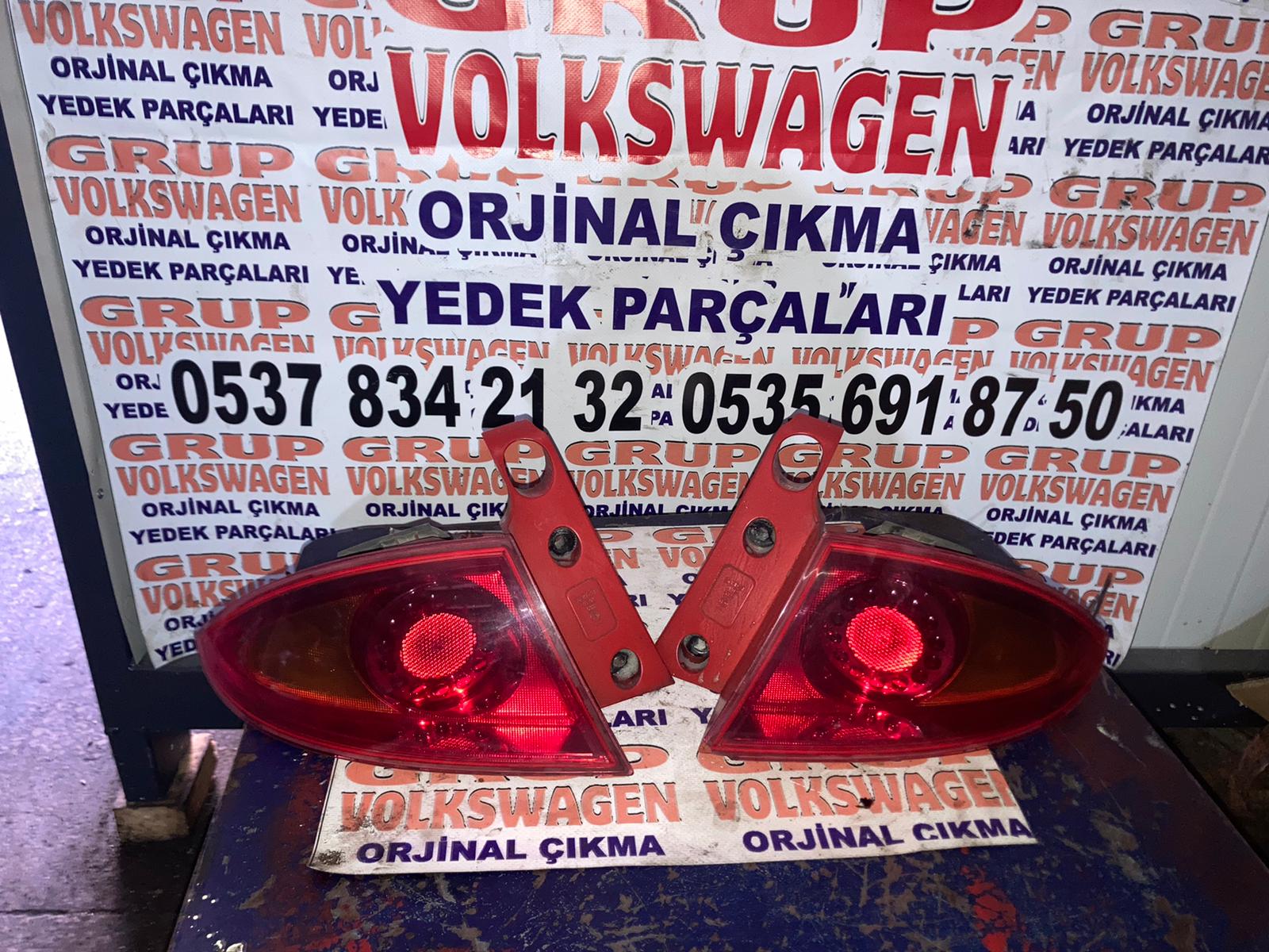 seat leon cıkma orjinal stop lambası letli