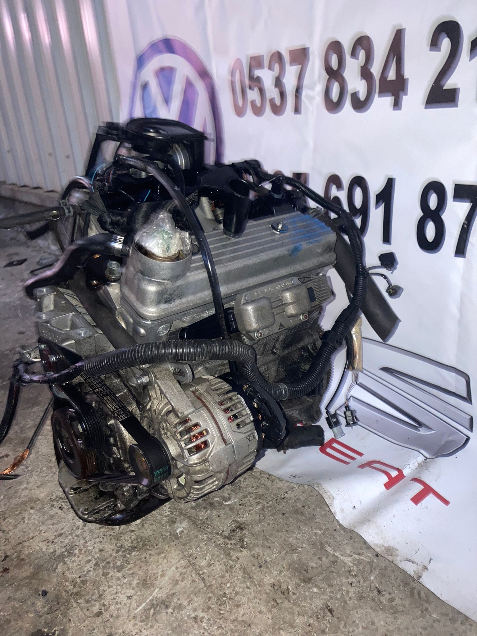 skoda fabia 1.4 mpi orjinal çıkma motor