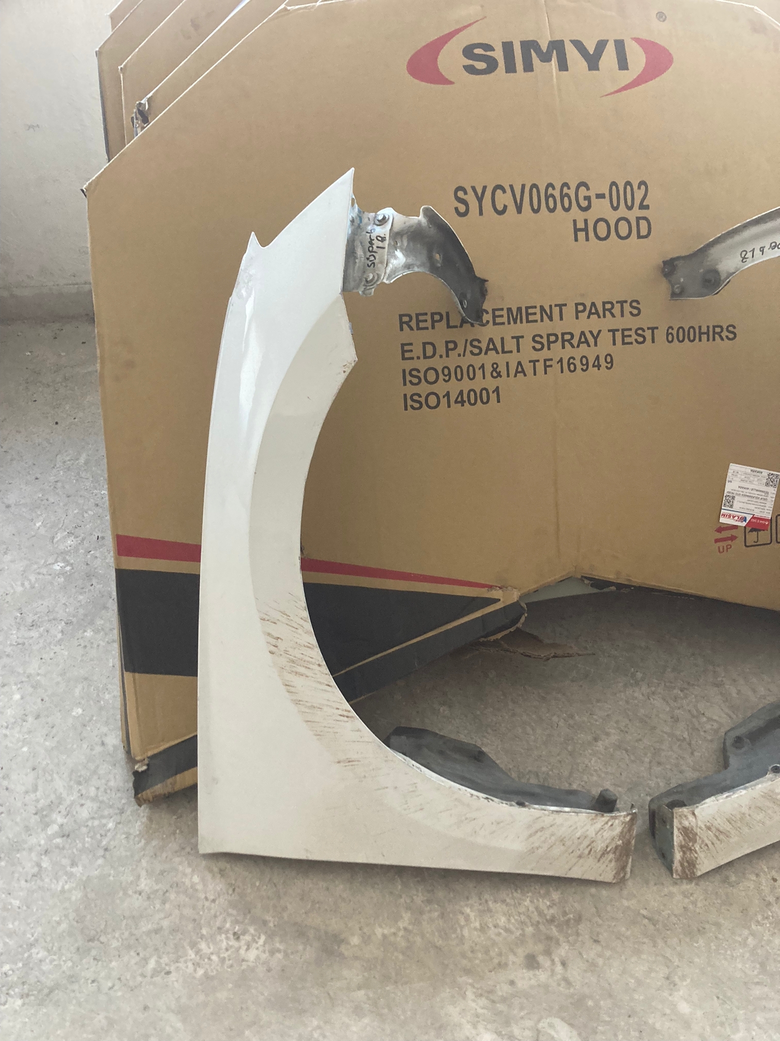 skoda süperb cıkma orjinal sag ön camurluk