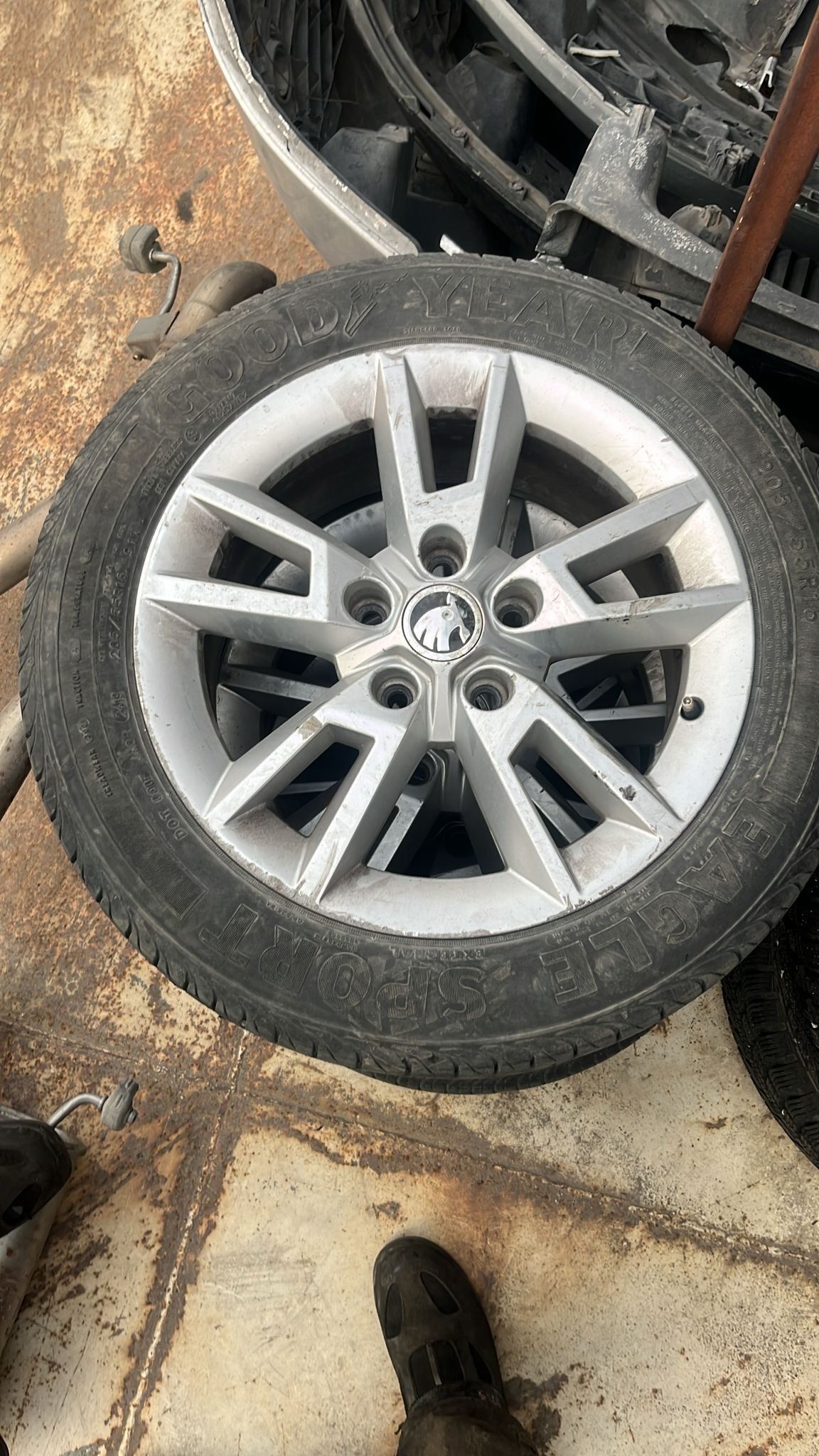 Skoda yeti Çelik Cant çıkma orijinal takım