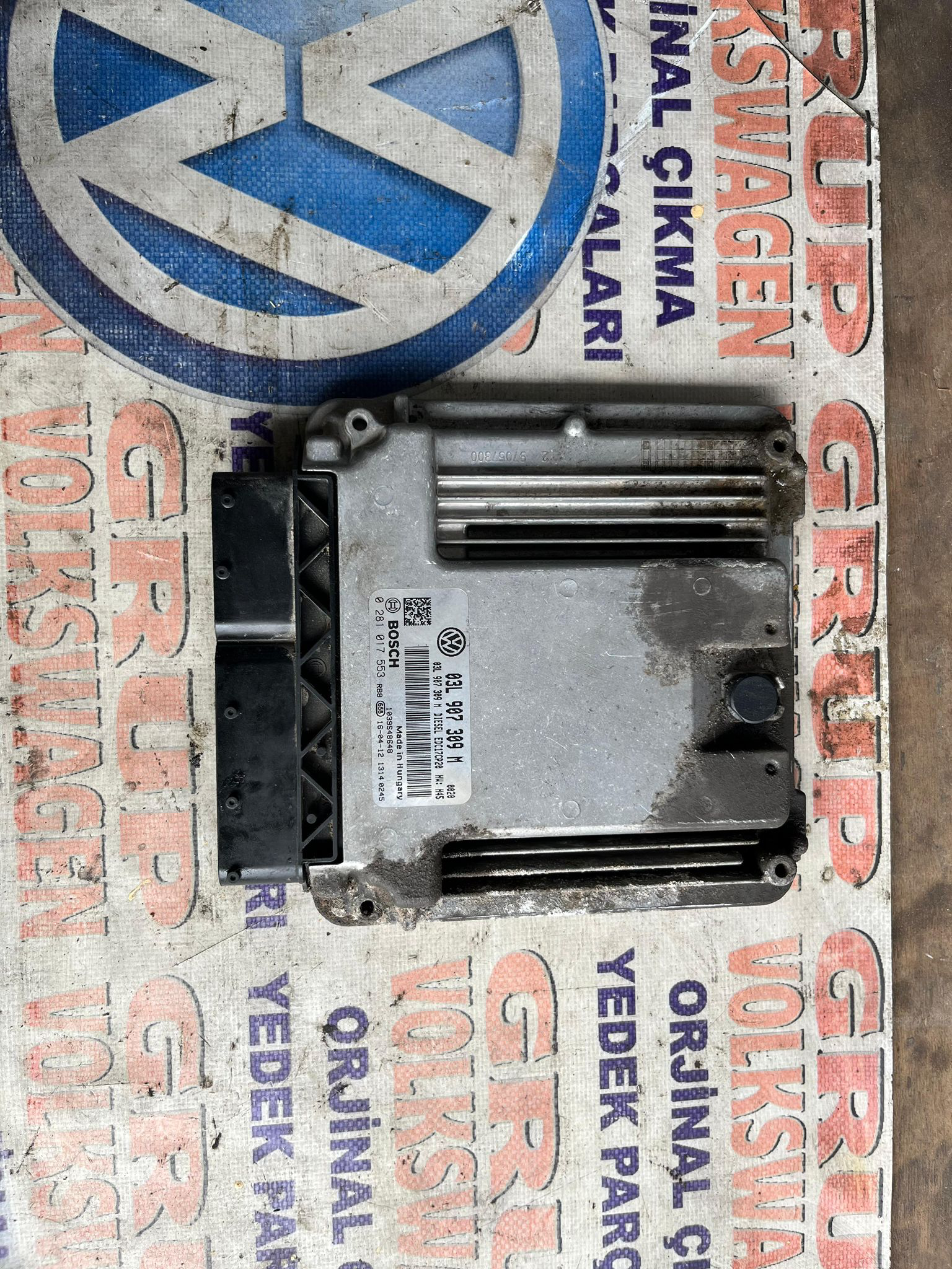 Transporter t7 2.0 motor beyni çıkma orijinal