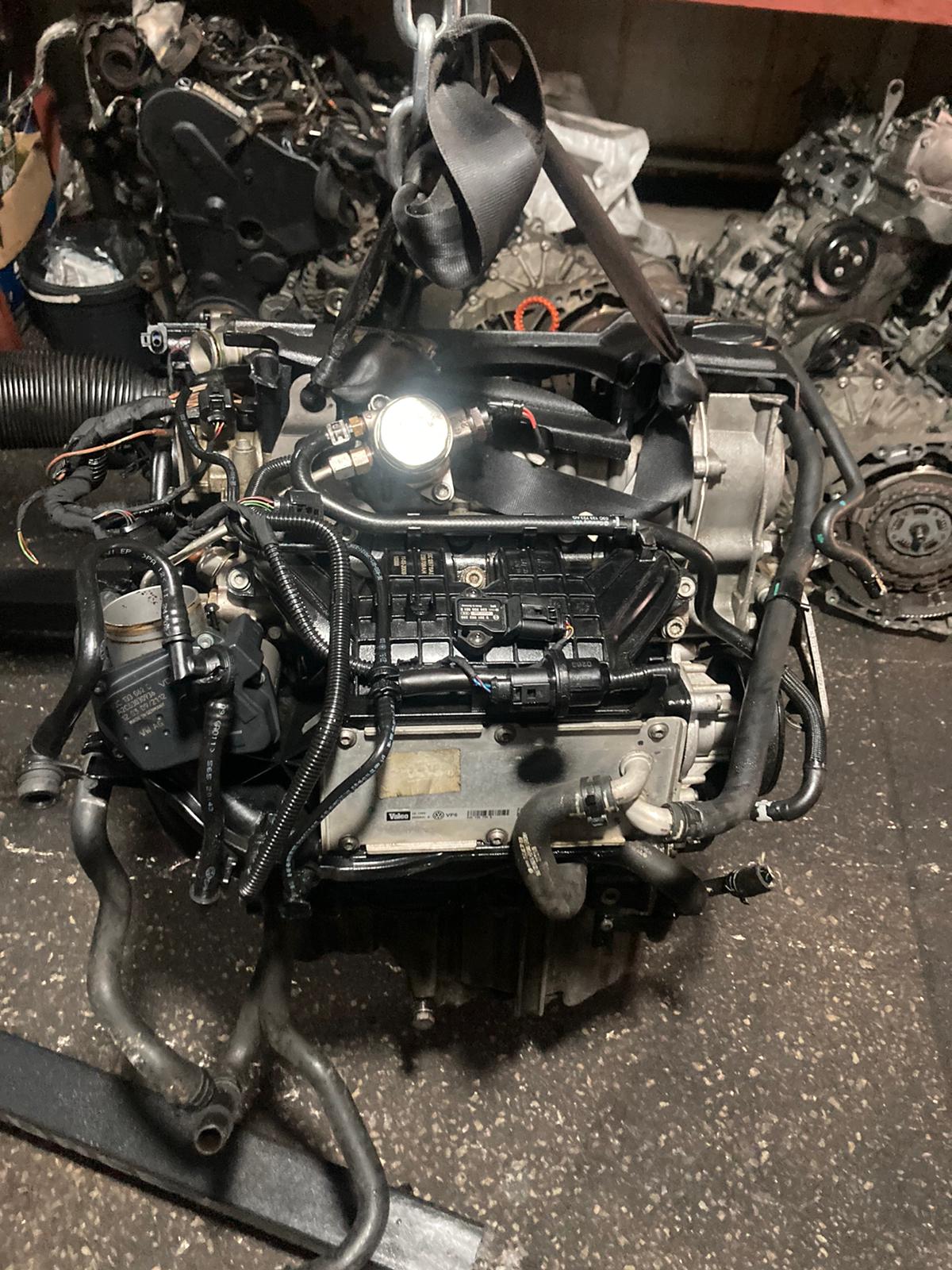 volkswagen jetta 1,4 tsı cax motor cıkma orjinal komple