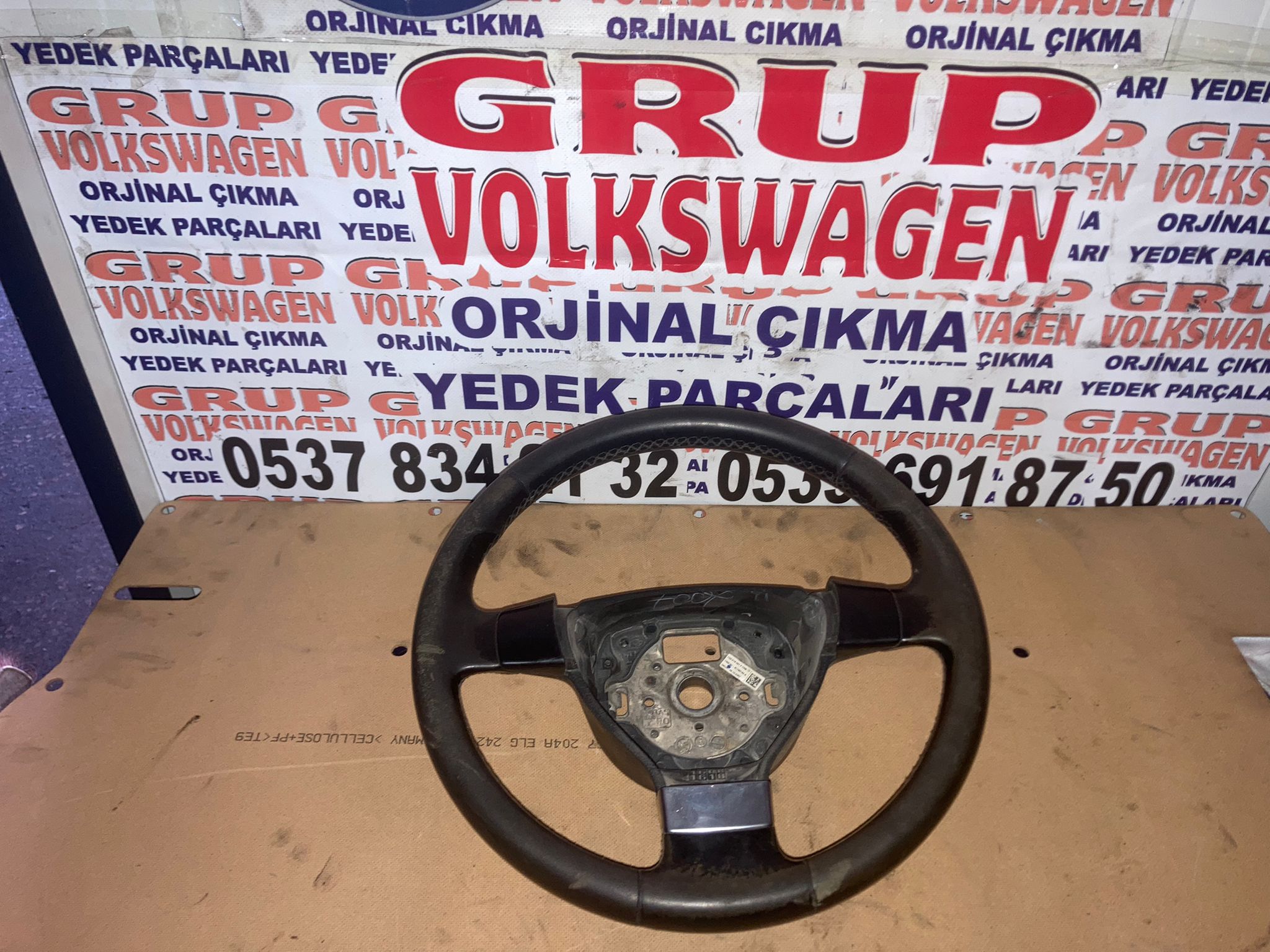 volkswagen jetta dreksiyon simidi cıkma orjinal