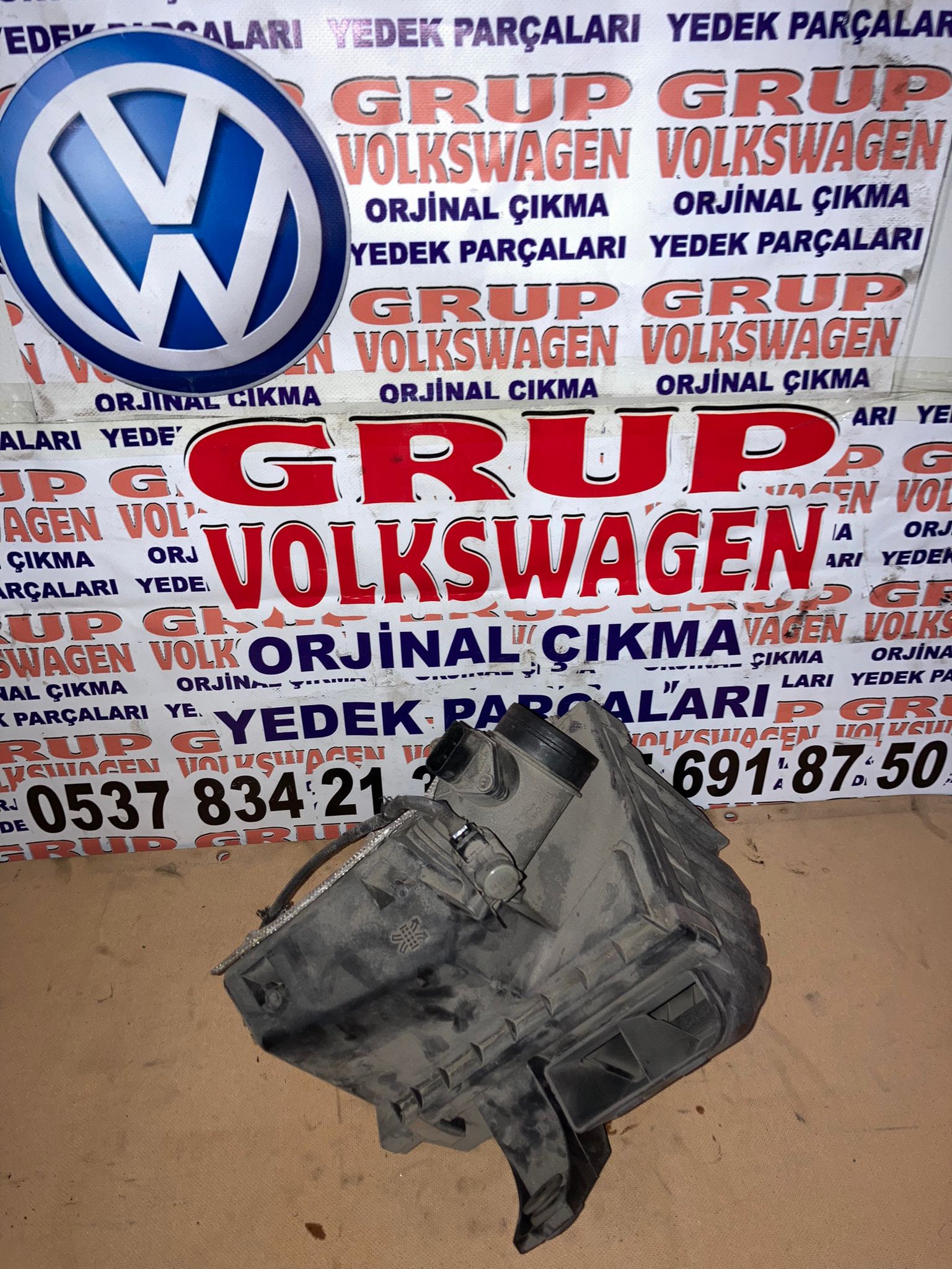 volkswagen passat b5 1.9 tdı havafilitresi kutusu  cıkma orjinal