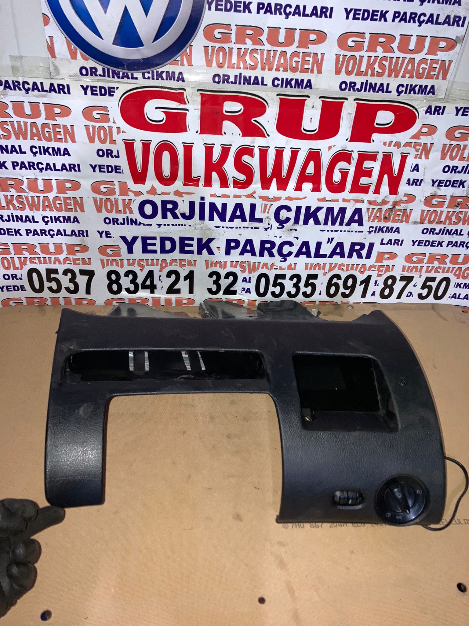 volkswagen passat b5 dreksiyon alt dizlik kaplama cıkma orjinal