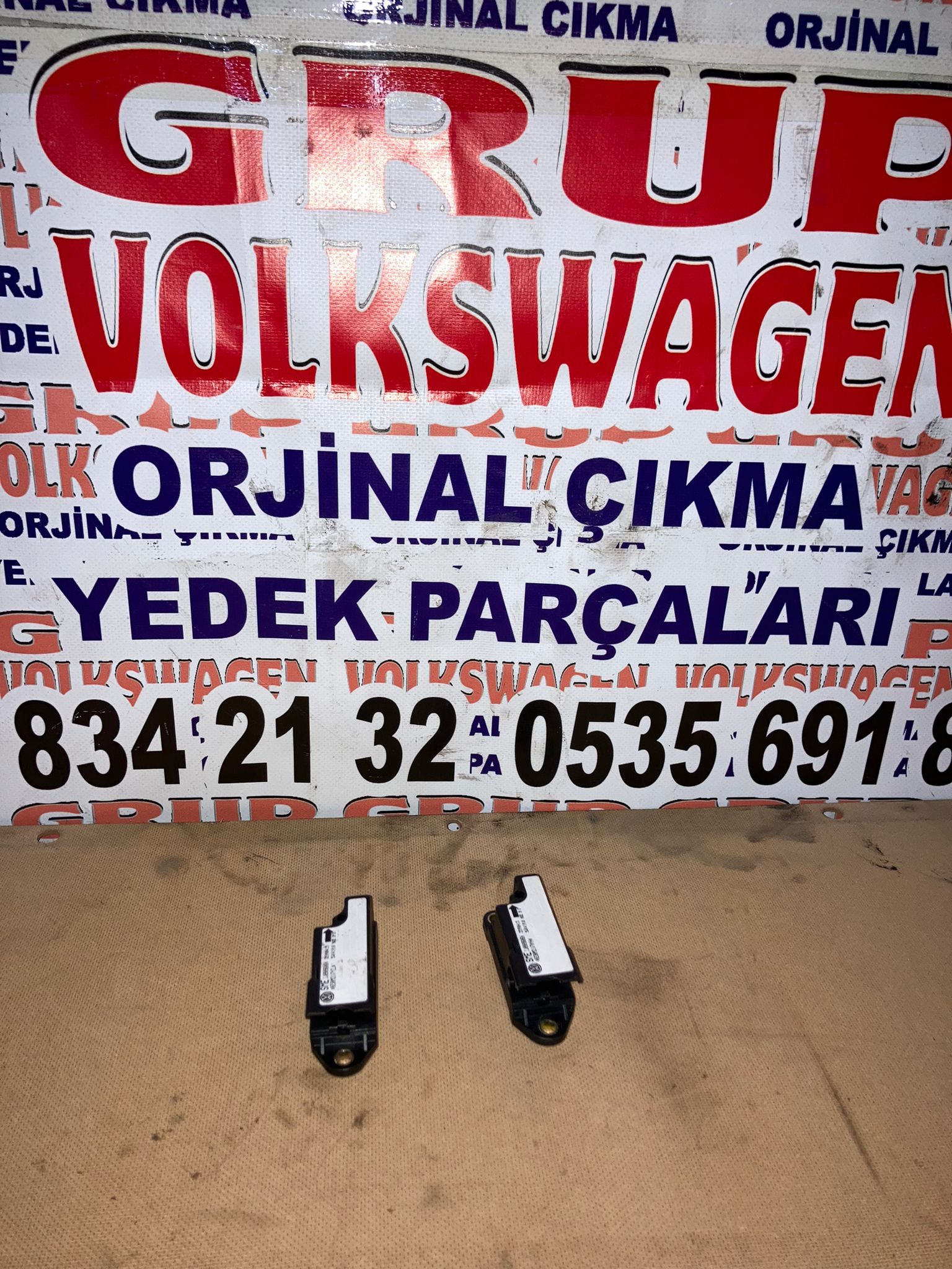 volkswagen passat b5 sag sol egirbek tetikleyici darbe sensör  cıkma orjinal