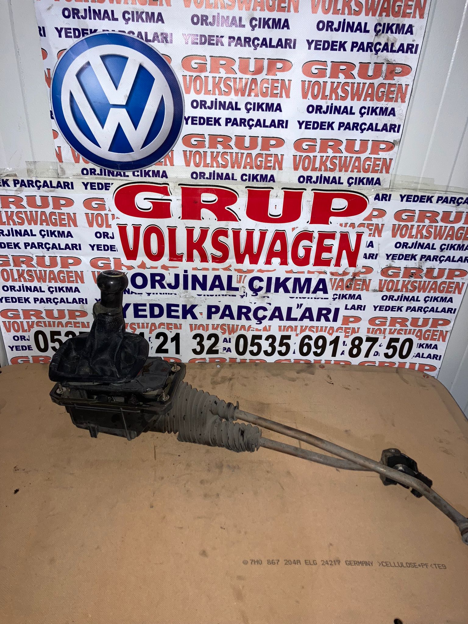 volkswagen passat b5 vites kolu manuel  cıkma orjinal
