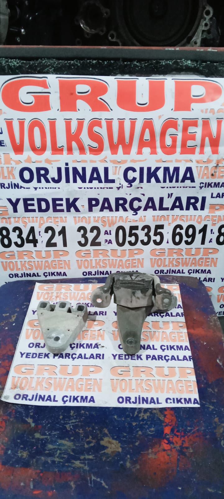 volkswagen transporter  t6 t7 2.0 tdı caa  motor  cıkma orjinal motor kulagı