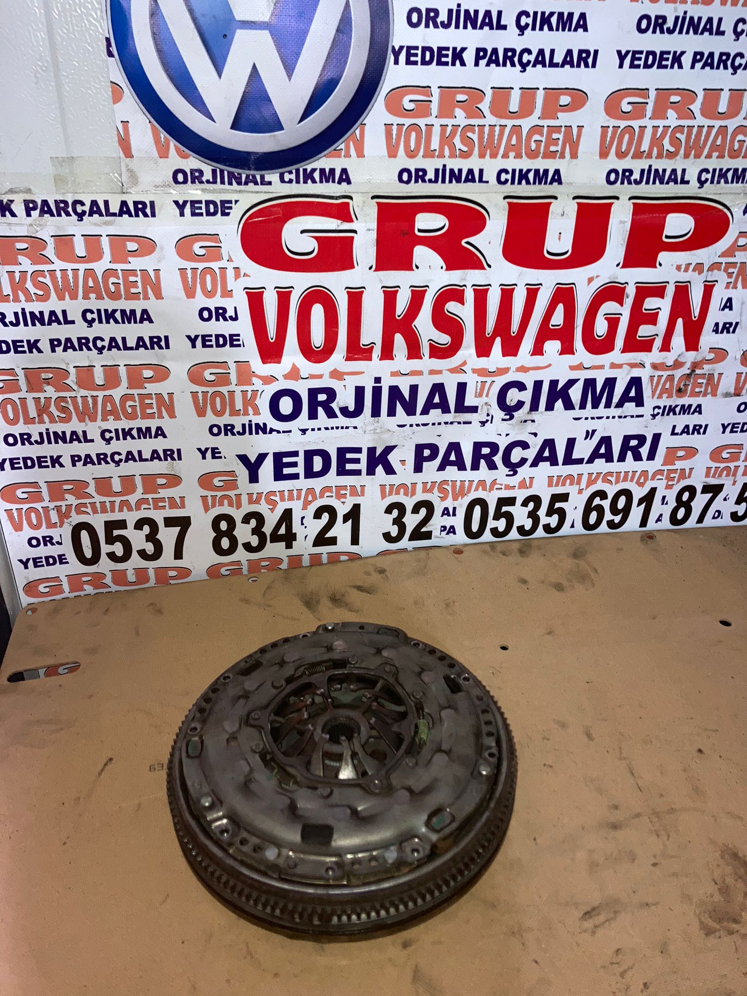 volkswagen transporter t5 1.9 axb motor manuel volant seti cıkma orjinal