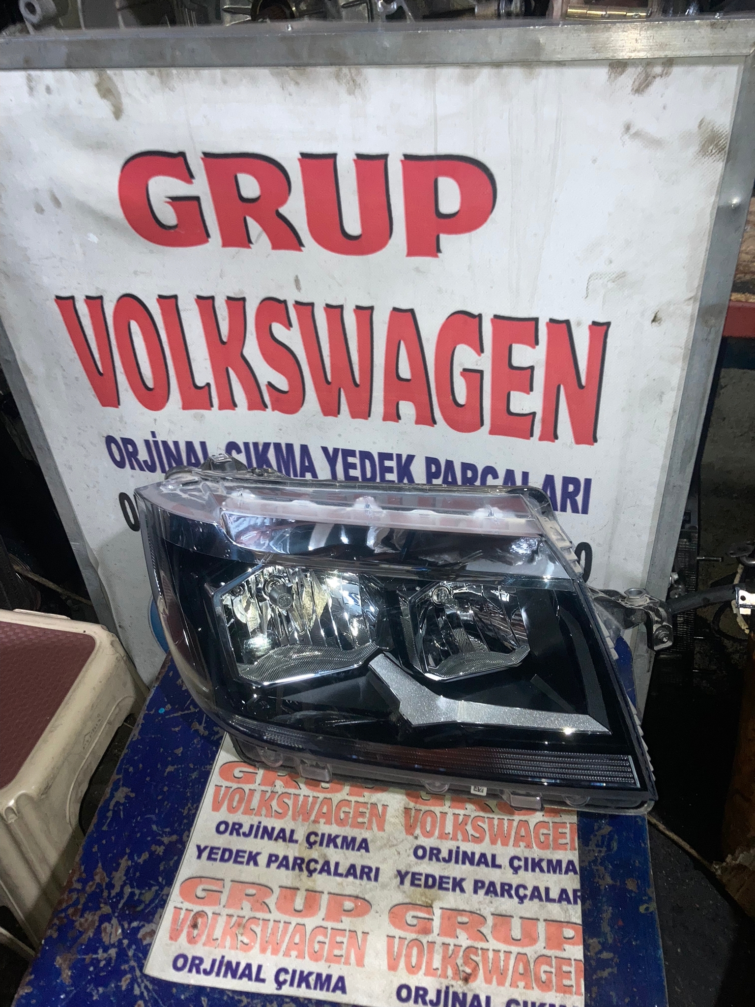 volswagen crafter sag ön far cıkma orjinal